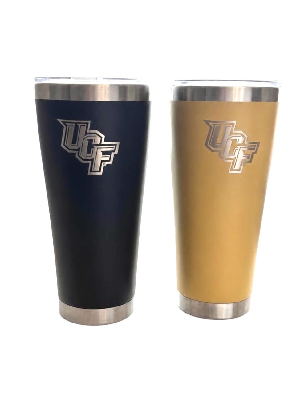 University of Central Florida Stainless Steel Tumbler Set - Black & Gold